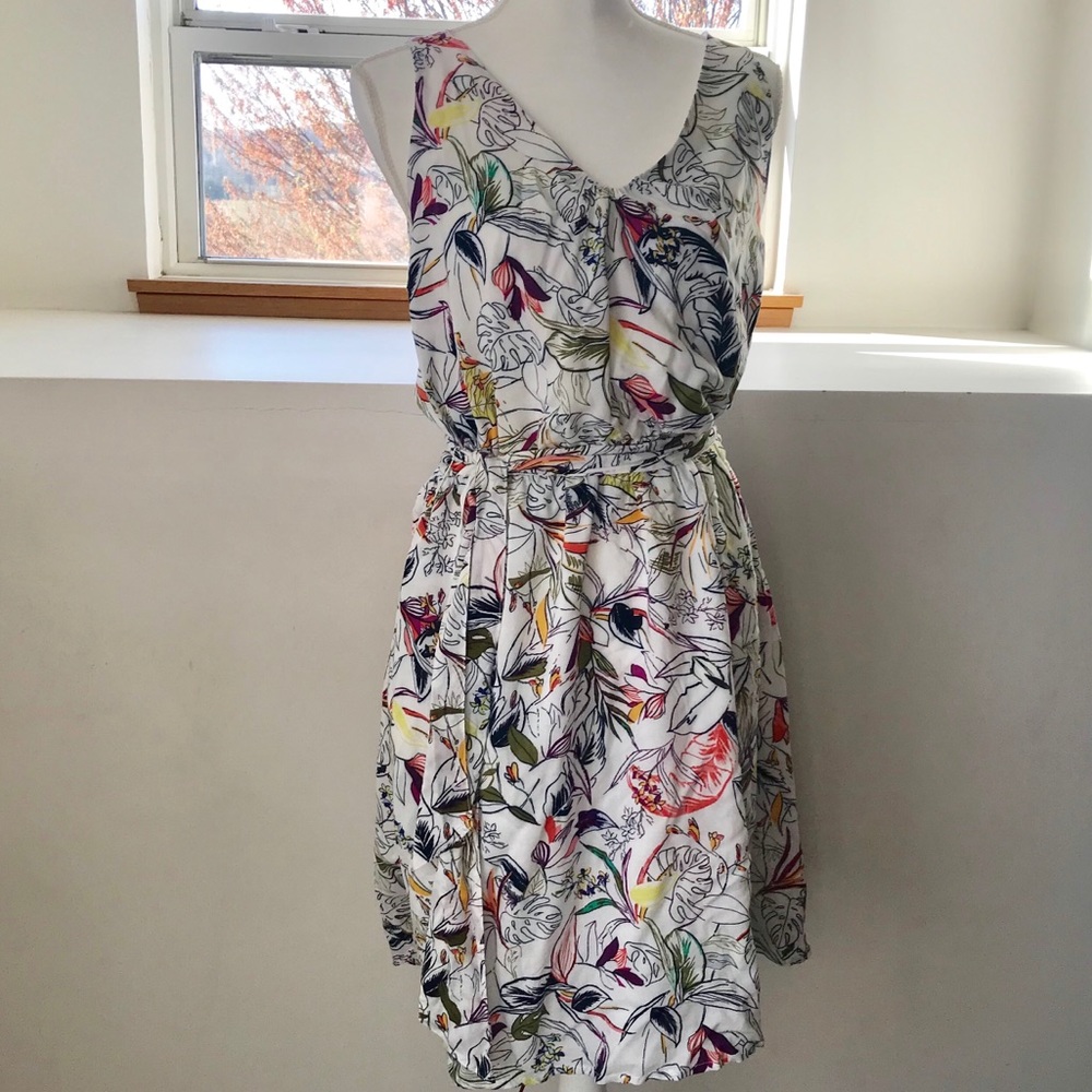 NWT A New Day Sleeveless V-neck Dress